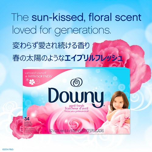 Ｐ＆Ｇ　ダウニー　シート　エイプリルフレッシュ　１パック（１２０枚）4