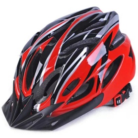 ヒロ・コーポレーション　自転車用ヘルメット　軽量　レッド　ＨＥＤ－０２６５　１個