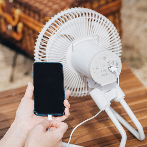 く日はお得♪ たのめーる】シロカ ポータブルコードレス扇風機 FAN ANDON 扇風機・サーキュレーター