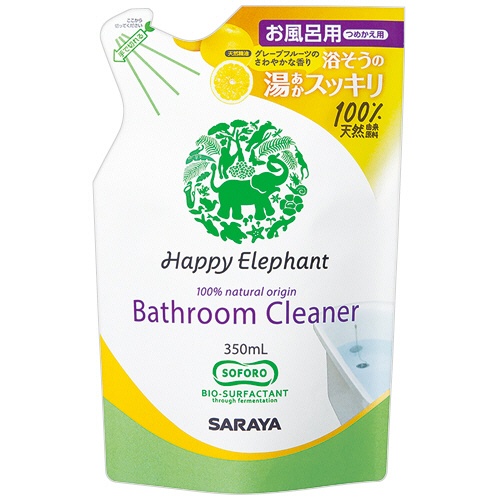 サラヤ　ハッピーエレファント　バスクリーナー　詰替用　３５０ｍｌ　１個1