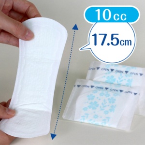 日本製紙クレシア　ポイズ　さらさら素肌　吸水ナプキン　微量用　お徳パック　１パック（６０枚）3