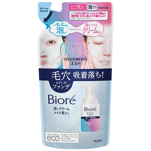 花王　ビオレ　泡クリームメイク落とし　つめかえ用　１７０ｍｌ　１個1