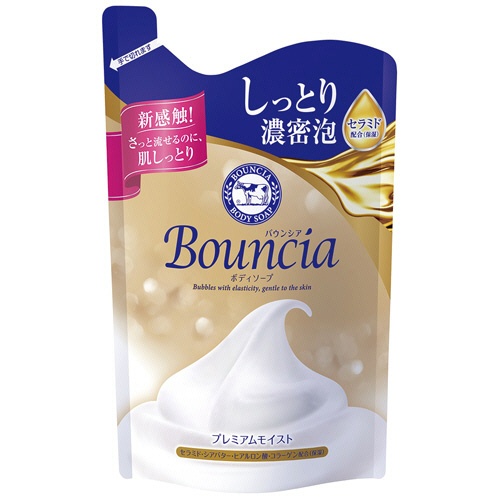 牛乳石鹸共進社　バウンシア　ボディソープ　プレミアムモイスト　詰替用　３４０ｍｌ　１個1