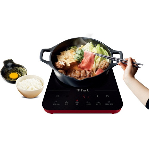 ティファール　フルフラットＩＨ調理器　リーガルレッド　ＩＨ２０２５ＪＰ　１台3