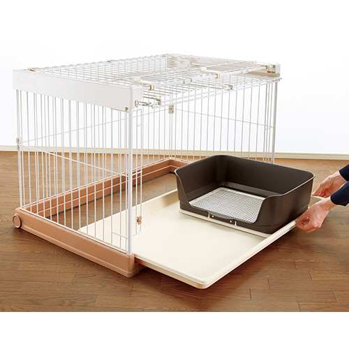 【美品】Richell お掃除簡単ペットケージ900　メーカー品 楽天市場】リッチェル お掃除簡単ペットケージ 900 ｜ 犬ケージ