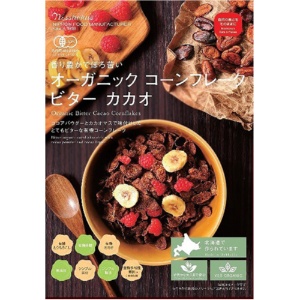 日本食品製造　日食　オーガニックコーンフレーク　ビターカカオ　２００ｇ　１箱1
