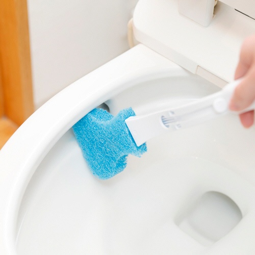 ３Ｍ　スコッチ・ブライト　取り替え式トイレクリーナー　除菌・防汚ＥＸ　ハンドル＋取り替え用スポンジ　Ｔ－５５７－３Ｈ　ＥＸ　１セット5
