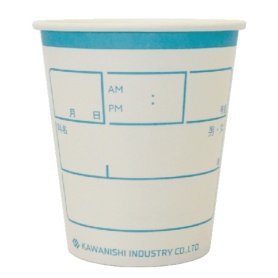 川西工業　検査用　紙コップ　ホワイト　２０５ｍｌ（７オンス）　＃９７００　１パック（１００個）