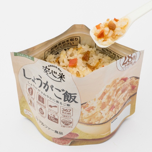 アルファー食品　安心米　しょうがご飯　１ケース（５０食）3