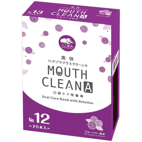 ハクゾウメディカル　爽快ハクゾウマウスクリーンＡ　Ｎｏ．１２　ブルーベリー風味　１２９００９５　１箱（２５本）1