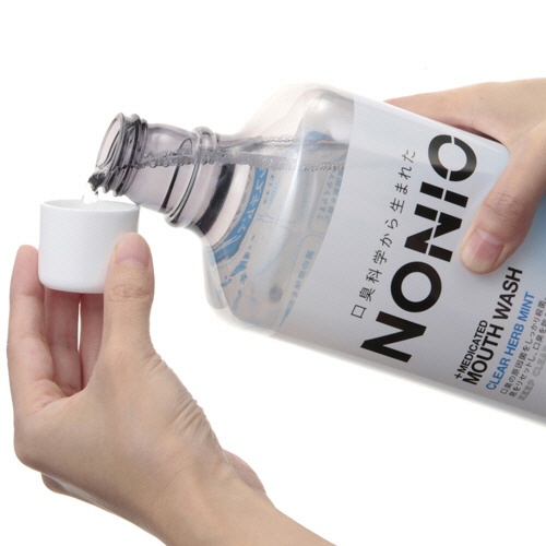 ライオン　ＮＯＮＩＯ　マウスウォッシュ　クリアハーブミント　本体　１０００ｍＬ　１本2