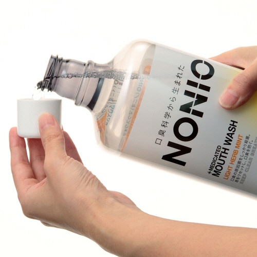 ライオン　ＮＯＮＩＯ　マウスウォッシュ　ライトハーブミント　本体　１０００ｍＬ　１本2