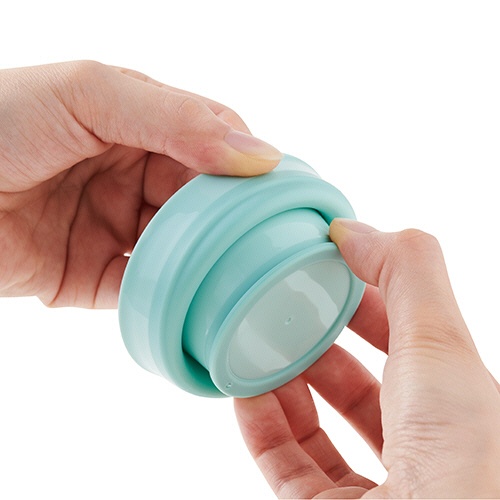 伊勢藤　おりたたみ　うがいコップ　ＵＧＡＩ　ｃｕｐ　１２０ｍＬ　ミントグリーン　Ｉ－６０２－ＭＧ　１個6