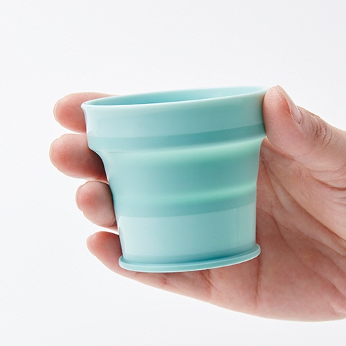 伊勢藤　おりたたみ　うがいコップ　ＵＧＡＩ　ｃｕｐ　１２０ｍＬ　ミントグリーン　Ｉ－６０２－ＭＧ　１個7