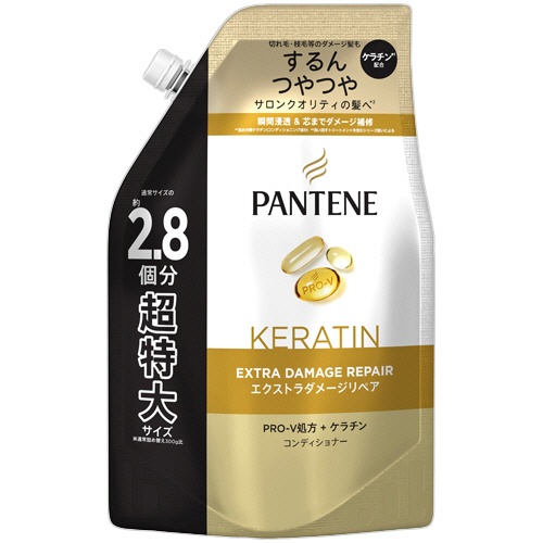 Ｐ＆Ｇ　パンテーン　エクストラダメージケア　トリートメントｉｎコンディショナー　つめかえ用　超特大　８６０ｇ　１パック1