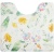 オカ　ササッと拭けるトイレマット　約５５×６０ｃｍ　フィオレ　１枚