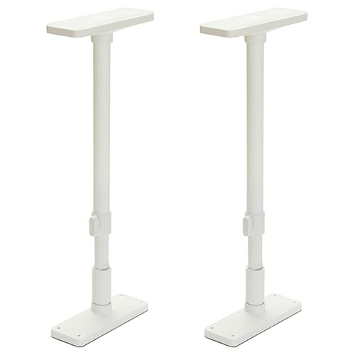 平安伸銅工業　家具転倒防止突っ張り棒　５０－７５ｃｍ　マットホワイト　ＵＥＱ－５０Ｗ　１パック（２本）1
