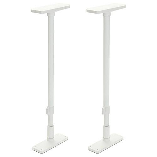 平安伸銅工業　家具転倒防止突っ張り棒　６５－１００ｃｍ　マットホワイト　ＵＥＱ－６５Ｗ　１パック（２本）1