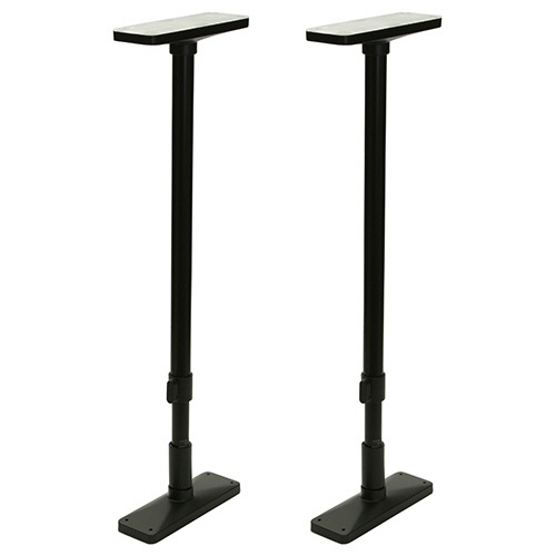平安伸銅工業　家具転倒防止突っ張り棒　６５－１００ｃｍ　マットブラック　ＵＥＱ－６５Ｋ　１パック（２本）1