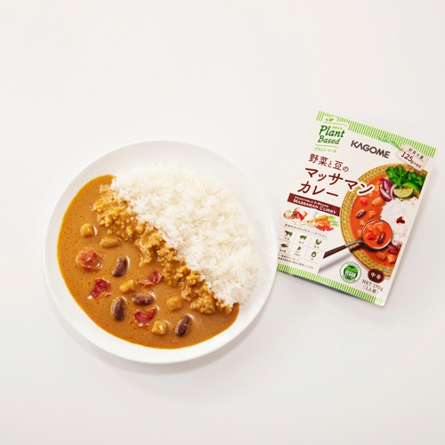 カゴメ　野菜と豆のマッサマンカレー　１７０ｇ　１パック3