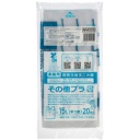 ジャパックス　西宮市指定ごみ袋　プラスチック　手付き　透明
