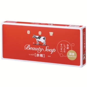 牛乳石鹸共進社　カウブランド　赤箱　９０ｇ／個　１箱（６個）1