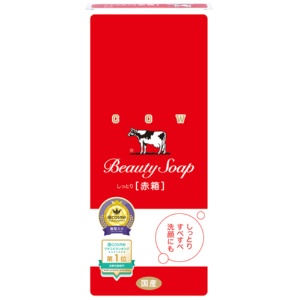 牛乳石鹸共進社　カウブランド　赤箱　９０ｇ／個　１箱（６個）2
