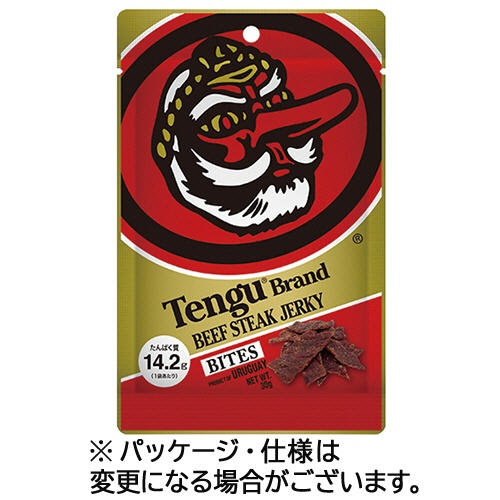 鈴商　テング　ビーフステーキジャーキー　バイツ　３０ｇ　１パック1