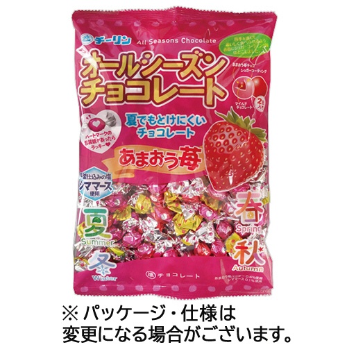 チーリン製菓　オールシーズン　チョコレート　あまおう苺　３００ｇ　１パック1