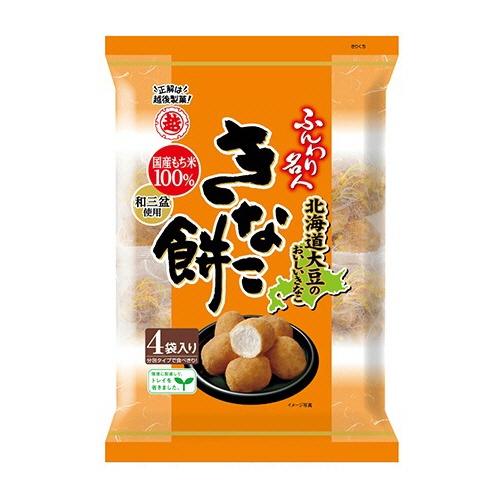 越後製菓　ふんわり名人　きなこ餅　ファミリーパック　１４ｇ／袋　１箱（３０袋）2