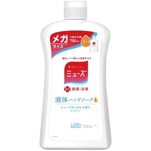 レキットベンキーザー・ジャパン　液体ミューズ　オリジナル　つめかえ用　メガサイズ　７００ｍＬ　１本1