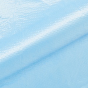 オオサキメディカル　オオサキ　プラスチックエプロン　袖なし　ブルー　５７０８６　１箱（６０枚）3