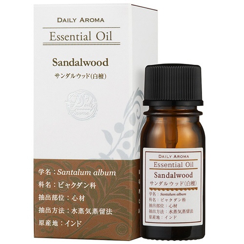 デイリーアロマジャパン　デイリーアロマ　エッセンシャルオイル　ラージ　サンダルウッド（白檀）　３ｍｌ　１個1