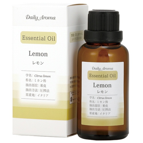 デイリーアロマジャパン　デイリーアロマ　エッセンシャルオイル　レモン　３０ｍｌ　１個1
