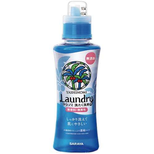 サラヤ　ヤシノミ　洗たく洗剤　濃縮タイプ　本体　５２０ｍＬ　１本1