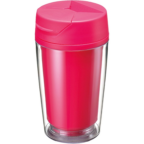 トレードワークス　カスタムデザインタンブラーＦＣ　２５０ｍｌ　ピンク　ＴＳ－１１４６－０３０　１箱（６０個）1