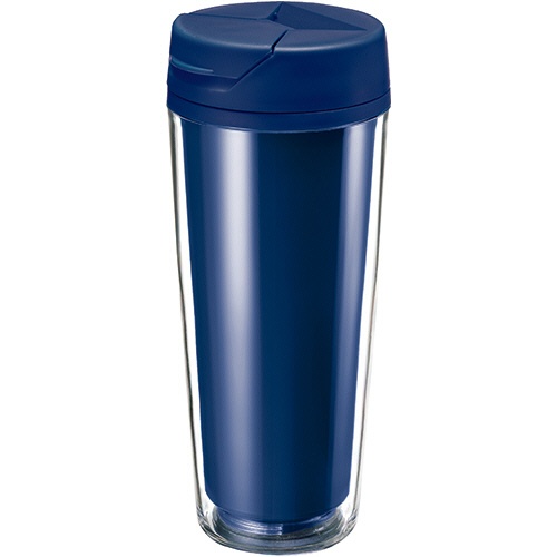 トレードワークス　カスタムデザインタンブラーＦＣ　５００ｍｌ　ネイビー　ＴＳ－０６１７－００６　１箱（５０個）1