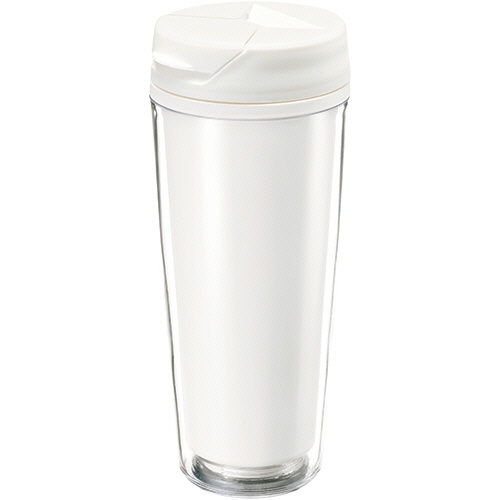 トレードワークス　カスタムデザインタンブラーＦＣ　５００ｍｌ　ホワイト　ＴＳ－０６１７－０４４　１箱（５０個）1