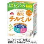 森永乳業　乳児用ミルク　チルミル　エコらくパック　つめかえ用　４００ｇ／袋　１パック（２袋）