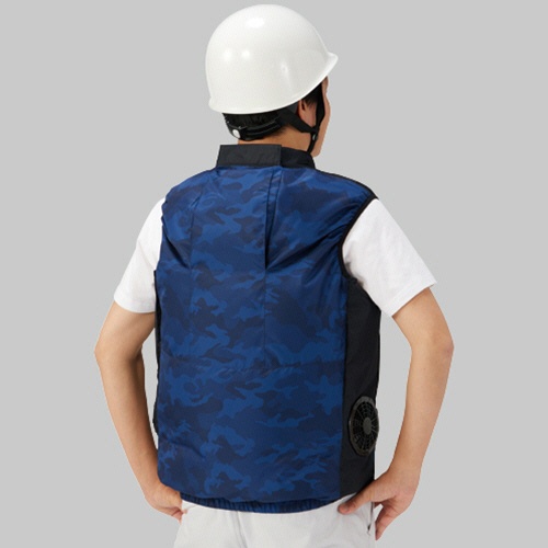 ＹＡＭＡＺＥＮ　ファン付きウェア　ＫＡＺＥｆｉｔ　ペルチェ付きタイプ　ブルーカモ　Ｌサイズ　ＫＦ２ＳＶ２＋Ｐ－Ｌ　１着3