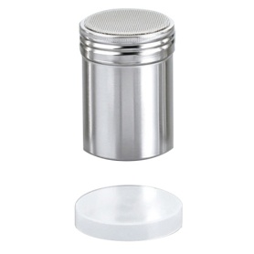 江部松商事　１８－８　アクリル蓋付　パウダー缶　小（φ５５×８０ｍｍ）　５３１０７００　１個
