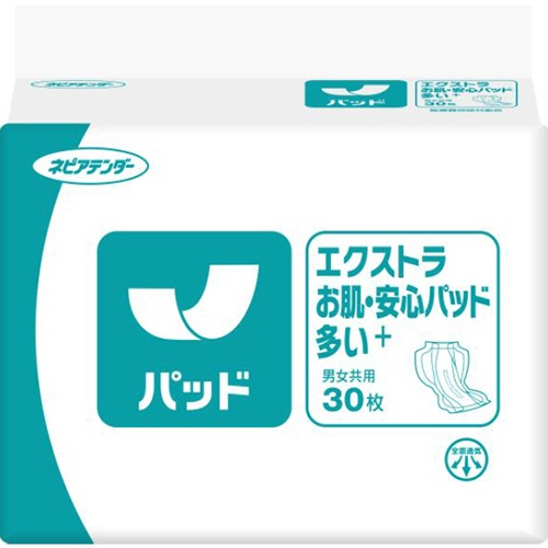 王子ネピア　ネピアテンダー　エクストラ　お肌・安心パッド　多い＋（プラス）　１パック（３０枚）1