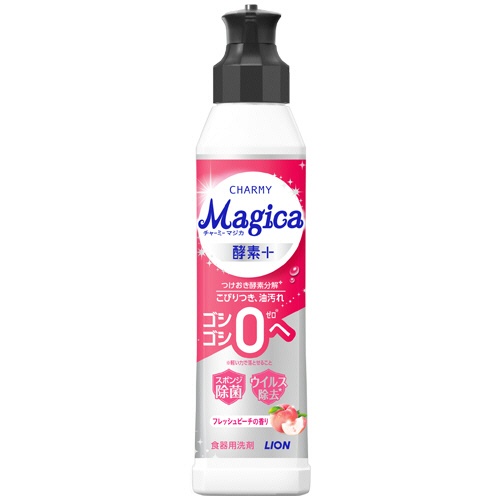 ライオン　ＣＨＡＲＭＹ　Ｍａｇｉｃａ　酵素プラス　フレッシュピーチの香り　本体　２２０ｍＬ　１本1