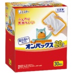 エステー　貼らないカイロ　オンパックス　１箱（３０個）