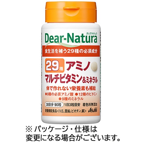 アサヒグループ食品　ディアナチュラ　２９アミノ　マルチビタミン＆ミネラル　３０日分　１個（９０粒）1