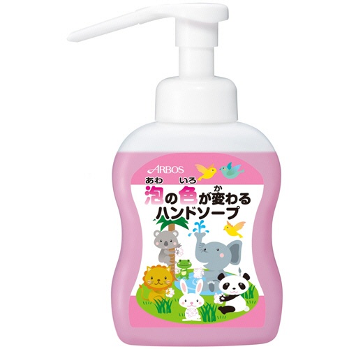 アルボース　泡の色が変わるハンドソープ　５００ｍｌ　１本1