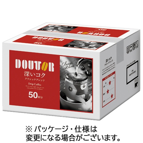 ドトールコーヒー　深いコククラシックブレンド　１０ｇ　１箱（５０袋）1