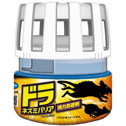 フマキラー　ドラ　ネズミバリア　強力忌避剤　４００ｇ　１パック（２個）2