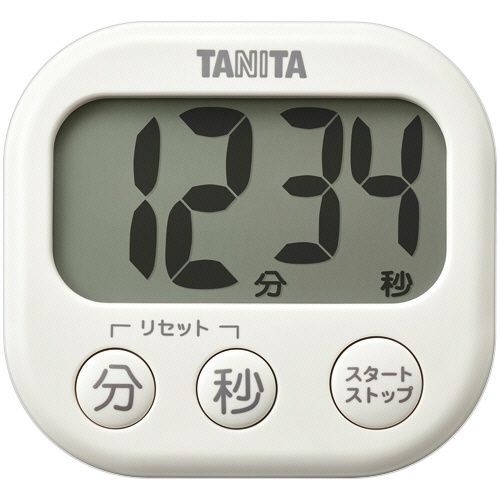 タニタ　抗菌でか見えタイマー　アイボリー　ＴＤ－４２９－ＩＶ　１個1