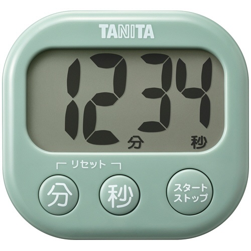 タニタ　抗菌でか見えタイマー　セージグリーン　ＴＤ－４２９－ＧＲ　１個1